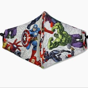 Avengers Face Mask With Adjustable Straps